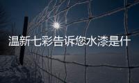 温新七彩告诉您水漆是什么