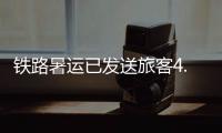 铁路暑运已发送旅客4.23亿人次