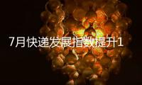 7月快递发展指数提升11.8%